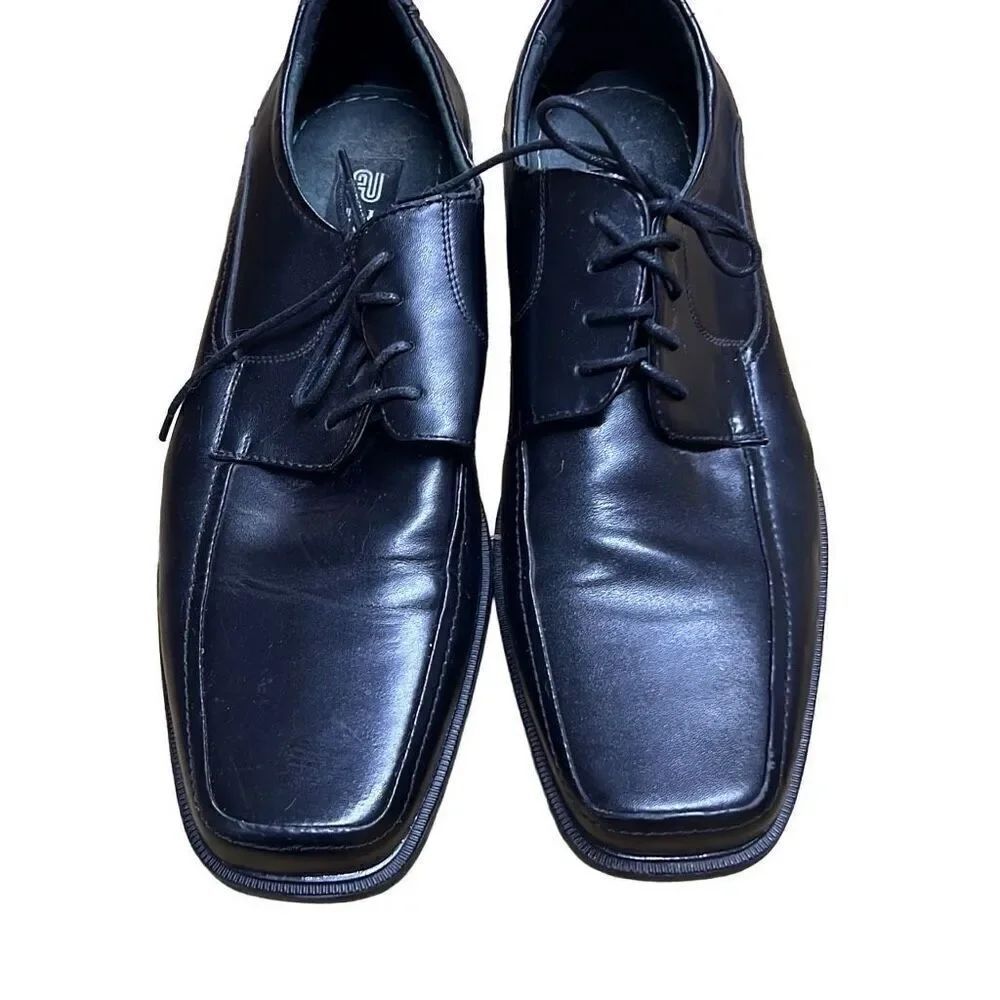 Zota Exchange Men's Black Leather Dress Casual Shoes Size 46